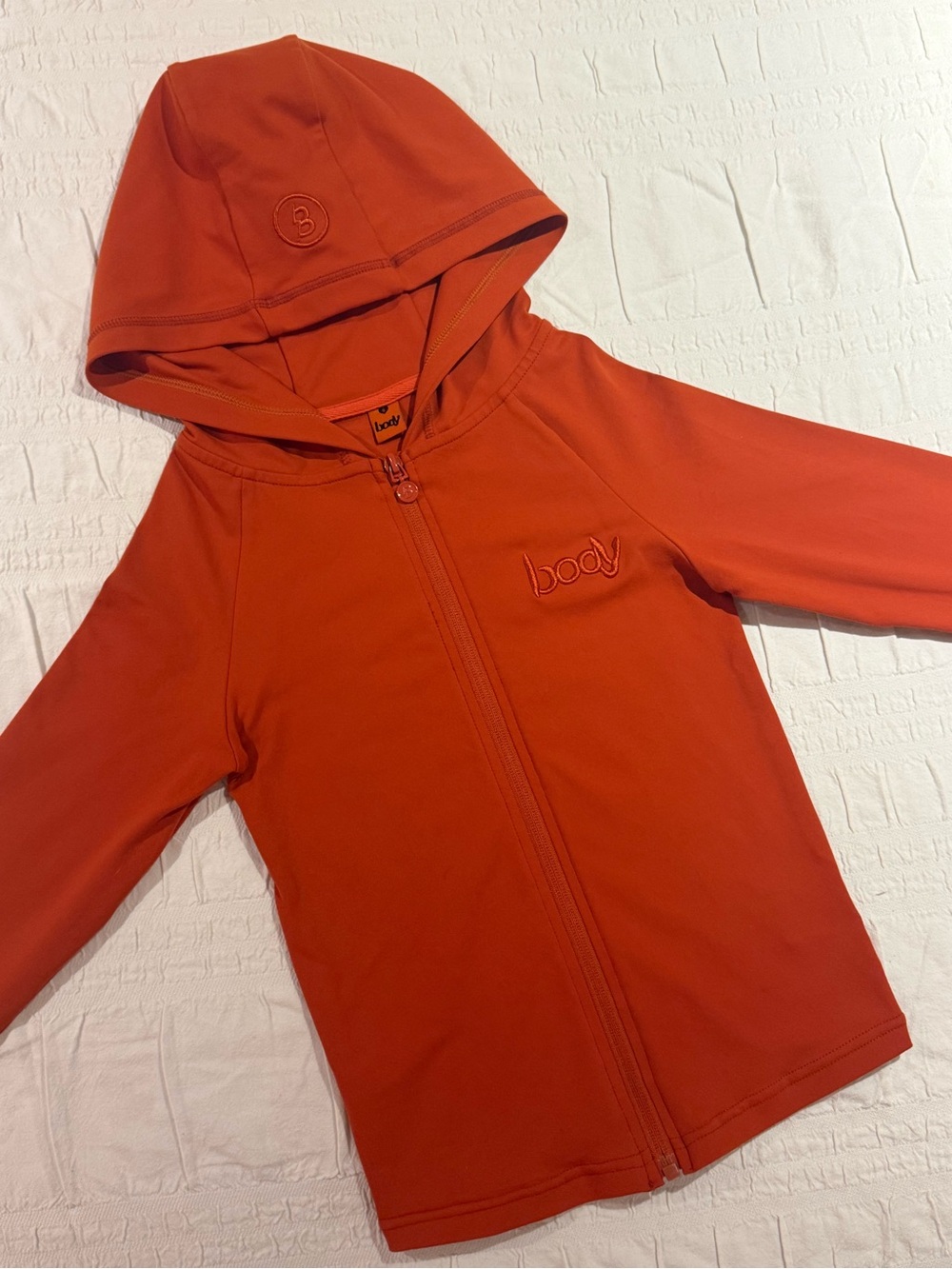Body by Raven Body Basics Burnt Orange Matching Set Hoodie & Flare Pants S / XS